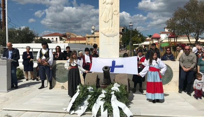 «Η Κρήτη ποτέ δεν την ξεχνά της Μάνης τη θυσία»-Φωτογραφίες και βίντεο